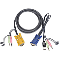 IOGEAR Multimedia USB KVM Cable - 10ft 1 thumbnail image