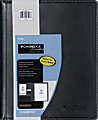Cambridge® Notetaker Refillable Notebook, 8 1/2" x 11", College Ruled, 80 Sheets Total, Black