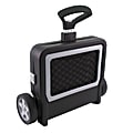 Fusion Mobile Folding Cargo Cart, 41"H x 21"W x 18 3/4"D, Black 1 thumbnail image