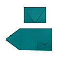 LUX Pocket Invitations, A7, 5" x 7", Teal, Pack Of 10 1 thumbnail image