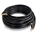 C2G 25ft Pro Series Single Link DVI-D Digital Video Cable M/M - In-Wall CL2-Rated