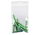 4in x 8in - 2 Mil Reclosable Poly Bags w/ Hang Hole 1 thumbnail image