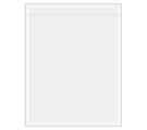 Tape Logic® "Clear Face" Document Envelopes, 7" x 5-1/2", Clear, Case of 1000