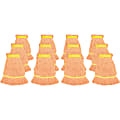 Genuine Joe Narrow Band Small Mophead - Rayon, Cotton - Orange - 12 / Carton 1 thumbnail image