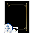 Geographics® 30% Recycled Document Covers, 9 3/4" x 12 1/2", Black, Pack Of 6 1 thumbnail image
