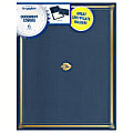 Geographics® 30% Recycled Document Covers, 9 3/4" x 12 1/2", Navy Blue, Pack Of 6 1 thumbnail image