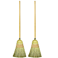 S.M. Arnold Small Brooms, 30" x 7-1/2”, Pack Of 2 Brooms 1 thumbnail image