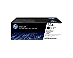 HP 83A Black Toner Cartridges, Pack Of 2, CF283AD