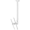 Atdec Telehook XK4439 Single display drop length adjustable ceiling LCD/LED/Plasma TV mount - White 1 thumbnail image