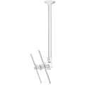 Atdec Telehook XK4439 Single display drop length adjustable ceiling LCD/LED/Plasma TV mount - White