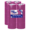 Tape Logic® 3" x 36 yds. Solid Vinyl Safety Tape, Purple, Case Of 16 1 thumbnail image