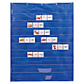 Learning Resources® Standard Pocket Chart, 33 1/2" x 42", Blue, Ages 3 to 10