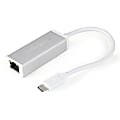 StarTech.com USB-C To Gigabit Ethernet Adapter, Aluminum