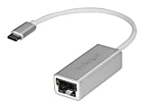 StarTech.com USB-C To Gigabit Ethernet Adapter, Aluminum