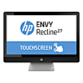 HP ENVY Recline 27-k300 27-K350 All-in-One Computer - Intel Core i5 i5-4570T 2.90 GHz - 12 GB DDR3L SDRAM - 1 TB HHD - 27" 1920 x 1080 Touchscreen Display - Windows 8.1 64-bit - Desktop - Black, Silver 1 thumbnail image