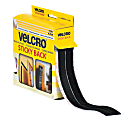 Velcro® Sticky Back Combo Pack Hook and Loop, 2" x 15' Black, Set of 1