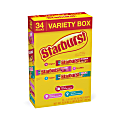 Starburst Variety Box, Pack Of 34 Pouches