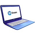 HP Stream 13-c000 Laptop Computer With 13.3" HD LED Screen, - Intel Celeron Dual-core Processor, Blue Horizon, Blue Gradient, 13-c030nr