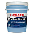 Betco Symplicity All Temp Rinse Aid Dishwasher Detergent, 5 Gallon, Blue 1 thumbnail image