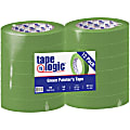 Tape Logic® 3200 Painter's Tape, 3" Core, 1" x 180', Green, Case Of 12