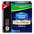 Maxwell House® House Blend Decaffeinated Coffee K-Cups®, 5.57 Oz, Pack Of 18