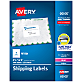 Avery® Shipping Labels, Sure Feed® Technology, Permanent Adhesive, 3-1/2” x 5”, 1,000 Labels (95935)