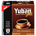 Yuban Gold Coffee K-Cups®, 100% Colombian Medium Roast, 5.57 Oz, Pack Of 18