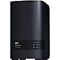 Western Digital® Diskless My Cloud EX2 Ultra Network Attached Storage Server, Marvell ARMADA 385 Dual-Core, WDBVBZ0000NCH-NESN