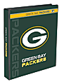 Markings by C.R. Gibson® Round-Ring Binder, 1" Rings, Green Bay Packers