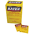 Bayer® Extra-Strength Aspirin, 2-Tablet Dosage, Box Of 50 1 thumbnail image