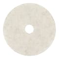 Niagara 3300N Natural Burnishing Pads, 21", White, Pack Of 5 Pads 1 thumbnail image