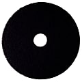 3M™ 7300 High-Productivity Floor Stripping Pads, 17", Black, Case of 5