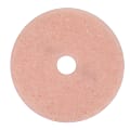 3M™ 3600 Eraser Burnish Pads, 20" Diameter, Pink, Box Of 5