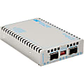 iConverter 10 Gigabit Ethernet Fiber Media Converter SFP+ to SFP+ 10Gbps - 2 x SFP+ (Protocol-Transparent); External Standalone; US AC Powered; Lifetime Warranty 1 thumbnail image