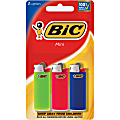 BIC® Mini Lighters, Assorted Colors, Pack Of 3 1 thumbnail image