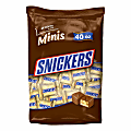 Snickers® Miniatures Stand-Up Bag, 40 Oz