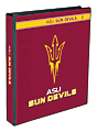 Markings by C.R. Gibson® Round-Ring Binder, 1" Rings, Arizona State Sun Devils