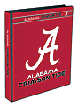 Markings by C.R. Gibson® 3-Ring Binder, 1" Round Rings, Alabama Crimson Tide