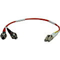 Tripp Lite N457-001-62 Duplex Fiber Optic Cable Adapter 1 thumbnail image