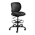 Safco® Vue™ Heavy-Duty Stool, Mesh Back/Vinyl Seat, Black 1 thumbnail image
