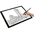 Adesso CyberPad P2- 12" x 17" LED Light Tracing Pad, 14.5"W x 0.3"H x 19"L, Acrylic 1 thumbnail image
