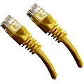 Professional Cable Cat.5e UTP Patch Network Cable - 10 ft Category 5e Network Cable for Network Device - First End: 1 x RJ-45 Male Network - Second End: 1 x RJ-45 Male Network - Patch Cable - Yellow