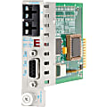 Omnitron iConverter RS-232 Serial Fiber Media Converter DB-9 SC Single-Mode 30km Module Extended Temp - 1 x RS-232; 1 x SC Single-Mode; Internal Module; Lifetime Warranty