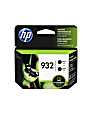 HP 932 Black Ink Cartridges, Pack Of 2, L0S27AN 1 thumbnail image