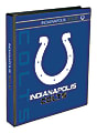 Markings by C.R. Gibson® Round-Ring Binder, 1" Rings, Indianapolis Colts