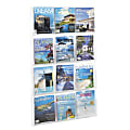 Clear Literature Rack, Magazine, 12 Pockets 1 thumbnail image