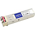 AddOn MSA and TAA Compliant 1000Base-CWDM SFP Transceiver (SMF, 1590nm, 80km, LC) - 100% compatible and guaranteed to work