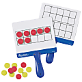 Learning Resources® Magnetic 10-Frame Answer Write-And-Wipe Board Set, Assorted Colors, Grades K - 9 1 thumbnail image