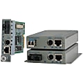 Omnitron Systems iConverter GX/TM2 8926N-0-A Media Converter - 1 x Network (RJ-45) - 1 x LC Ports - DuplexLC Port - 10/100/1000Base-T, 1000Base-X - 1804.46 ft - External