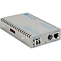 Omnitron Systems iConverter GX/TM2 8926N-0-BW Media Converter - 1xRJ45  - 1x LC Ports - DuplexLC Port - 8926N0BW 1 thumbnail image